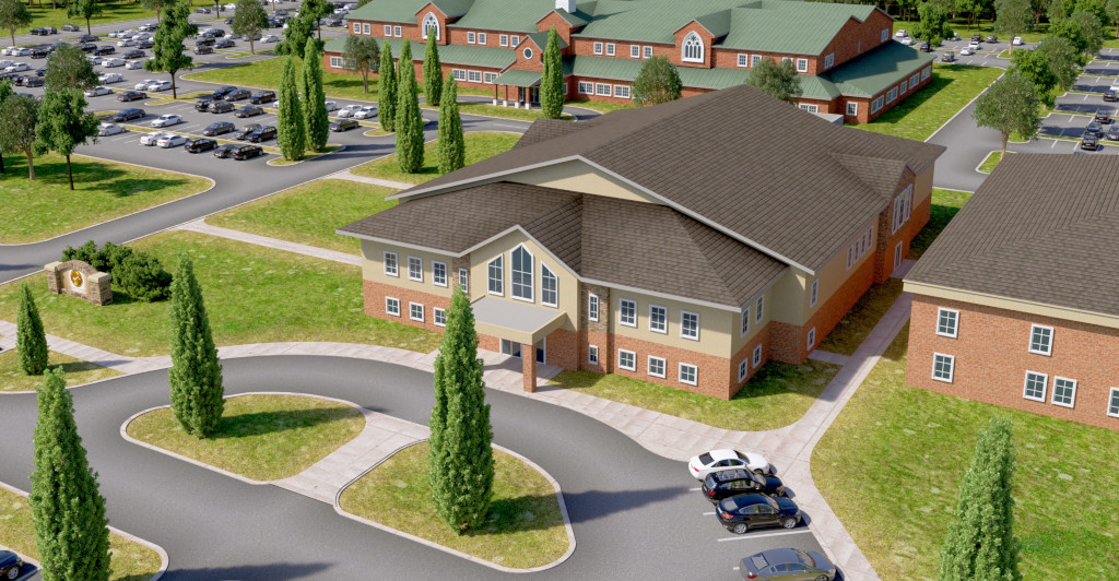 3D Church Campus Animation